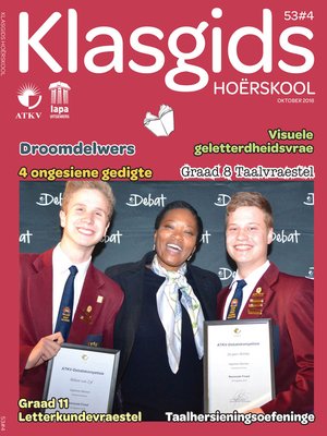 cover image of Klasgids Oktober 2018 Hoërskool
